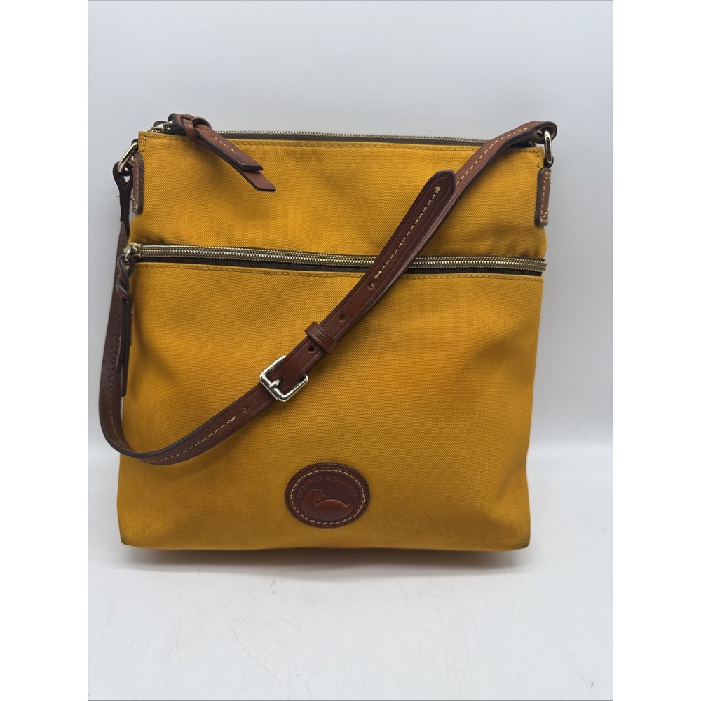 Dooney Bourke Handbag Nylon Crossbody Purse Small Lightweight Preppy Classic